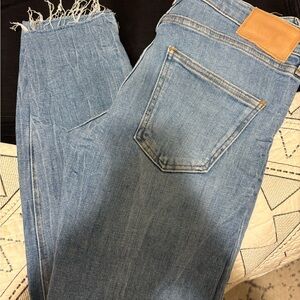 Zara Light Blue Skinny Jeans